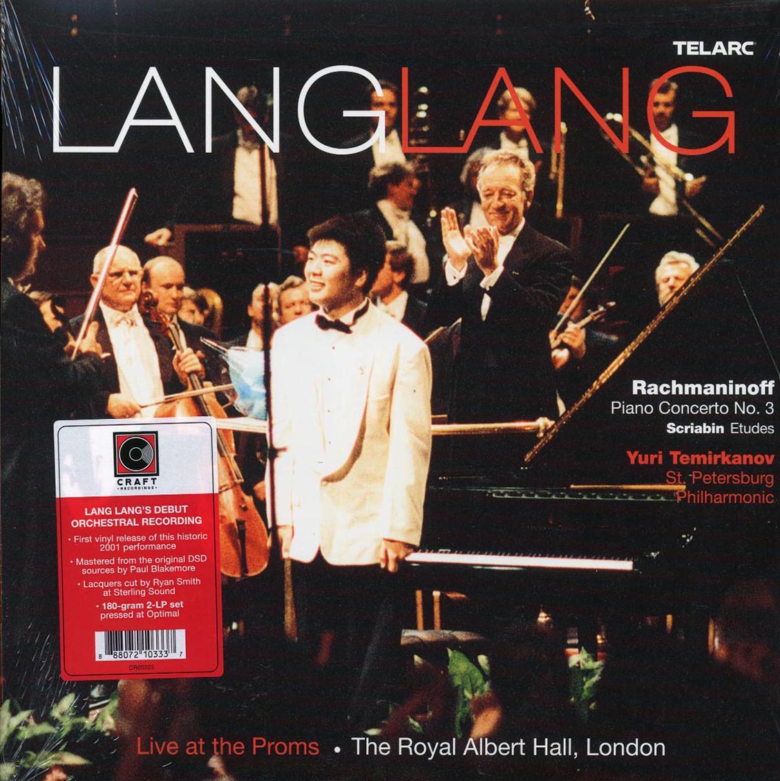 Lang Lang - Rachmaninoff Piano Concerto No. 3 (2xLP) (180g) [New Vinyl Record LP]