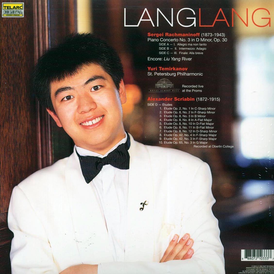 Lang Lang - Rachmaninoff Piano Concerto No. 3 (2xLP) (180g) [New Vinyl LP]