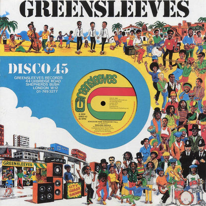 Wailing Souls - Kingdom Rise Kingdom Fall (Extended Mix)  /  Wailing Souls - A Day Will Come (Extended Mix) [New Vinyl Record 12" Single]