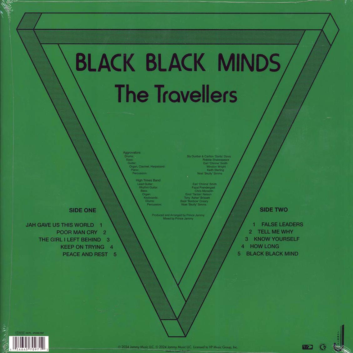 The Travellers - Black Black Minds [New Vinyl Record LP]