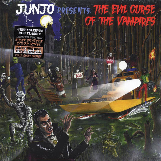 Scientist - Junjo Presents The Evil Curse Of The Vampires + Bonus Vocals Album (ltd. ed.) (2xLP) (orange splatter vinyl) [New Vinyl Record LP]