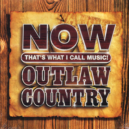 Chris Stapleton, Jamey Johnson, The Charlie Daniels Band, Johnny Cash, Merle Haggard, Etc. - Now That's What I Call Outlaw Country (2xLP) (maroon vinyl) [New Vinyl LP]