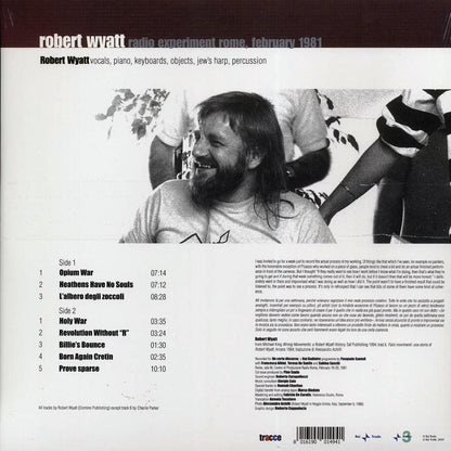 Robert Wyatt - Radio Experiment Rome, February 1981 [New Vinyl LP]
