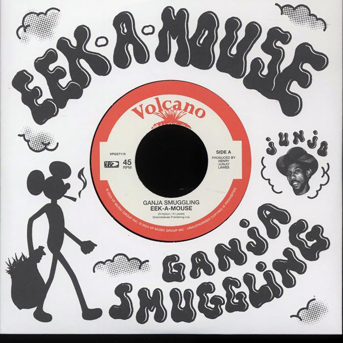 Eek A Mouse - Ganja Smuggling  /  The Roots Radics - Smuggling Dub [New Vinyl Record 7" Single]