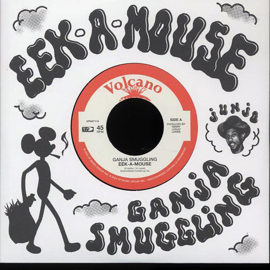 Eek A Mouse - Ganja Smuggling  /  The Roots Radics - Smuggling Dub [New Vinyl Record 7" Single]