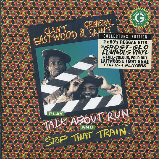 Clint Eastwood, General Saint - Stop That Train  /  Clint Eastwood, General Saint - Talk About Run (ghost-glo luminous vinyl) [New Vinyl Record 7" Single]