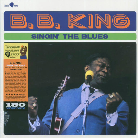 BB King - Singin' The Blues (+3 bonus tracks) (ltd. ed.) (180g) [New Vinyl Record LP]