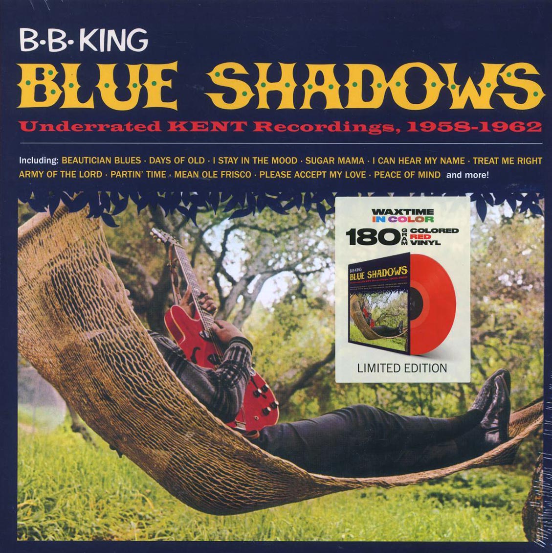 BB King - Blue Shadows: Underrated Kent Recordings 1958-1962 (ltd. ed.) (180g) (red vinyl) [New Vinyl Record LP]