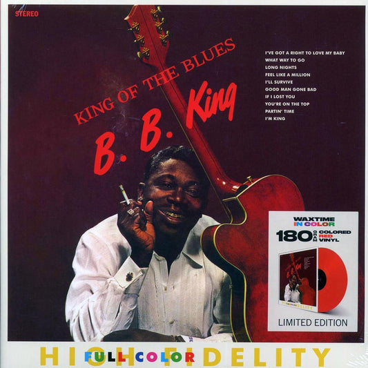BB King - King Of The Blues (+2 bonus tracks) (ltd. ed.) (180g) (red vinyl) [New Vinyl Record LP]