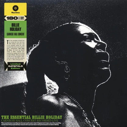 Billie Holiday - The Essential Billie Holiday: Carnegie Hall Concert Recorded Live (ltd. ed.) (180g) [New Vinyl LP]