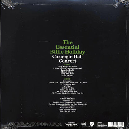 Billie Holiday - The Essential Billie Holiday: Carnegie Hall Concert Recorded Live (ltd. ed.) (180g) [New Vinyl LP]