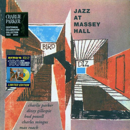 Charlie Parker, Dizzy Gillespie, Bud Powell, Charles Mingus, Max Roach - Jazz At Massey Hall (ltd. ed.) (180g) (yellow vinyl) [New Vinyl Record LP]