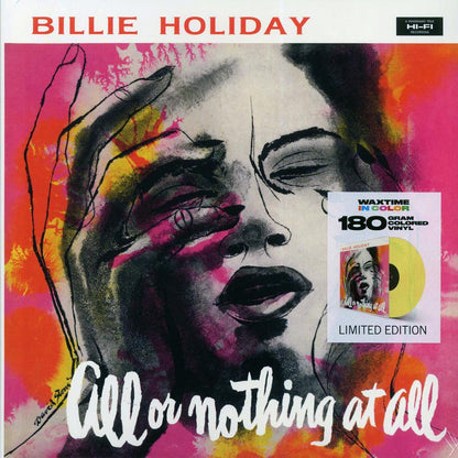 Billie Holiday - All Or Nothing At All (ltd. ed.) (180g) (yellow vinyl) (incl. book) [New Vinyl LP]