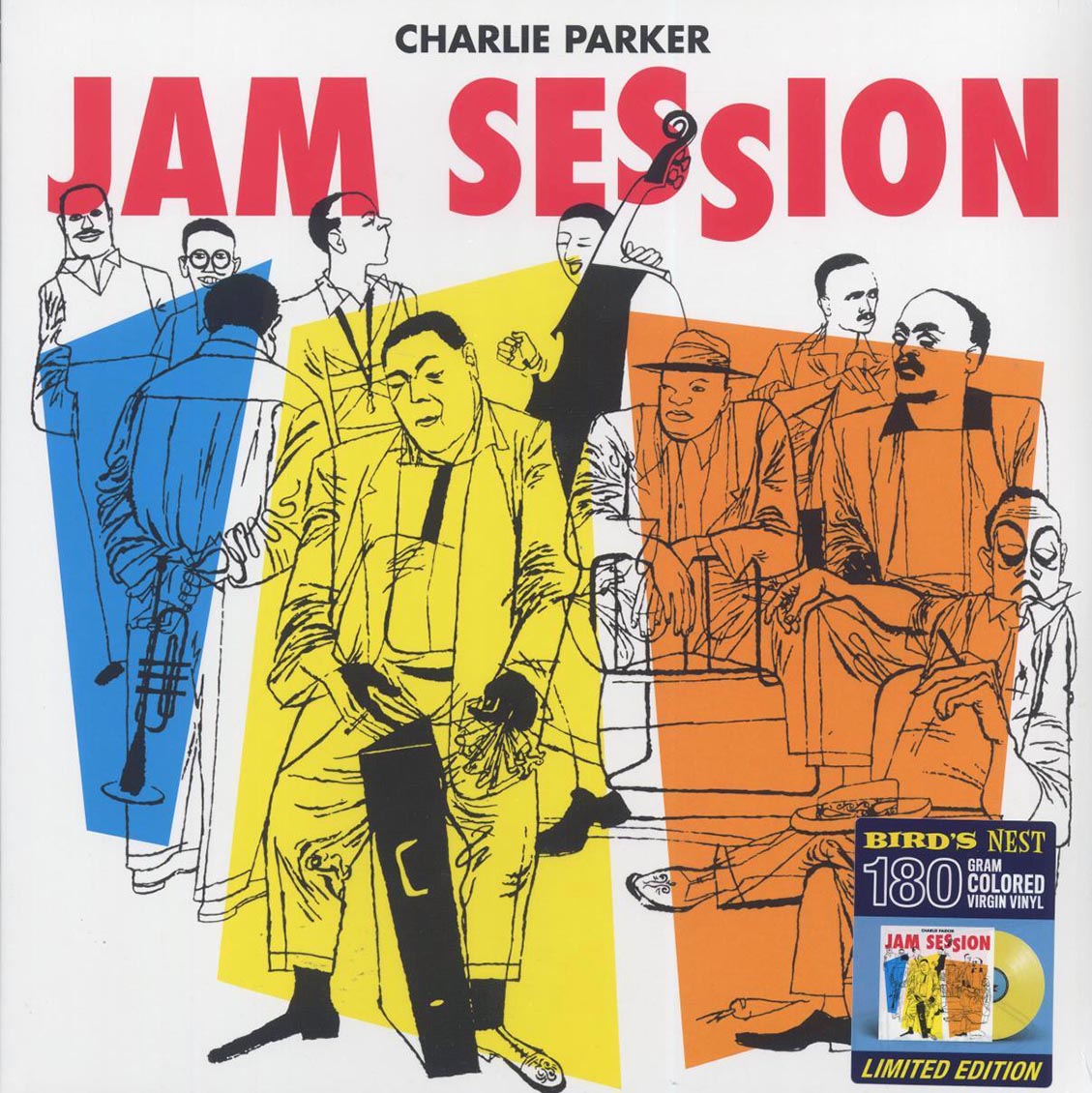 Charlie Parker - Jam Session (ltd. ed.) (180g) (yellow vinyl) [New Vinyl Record LP]