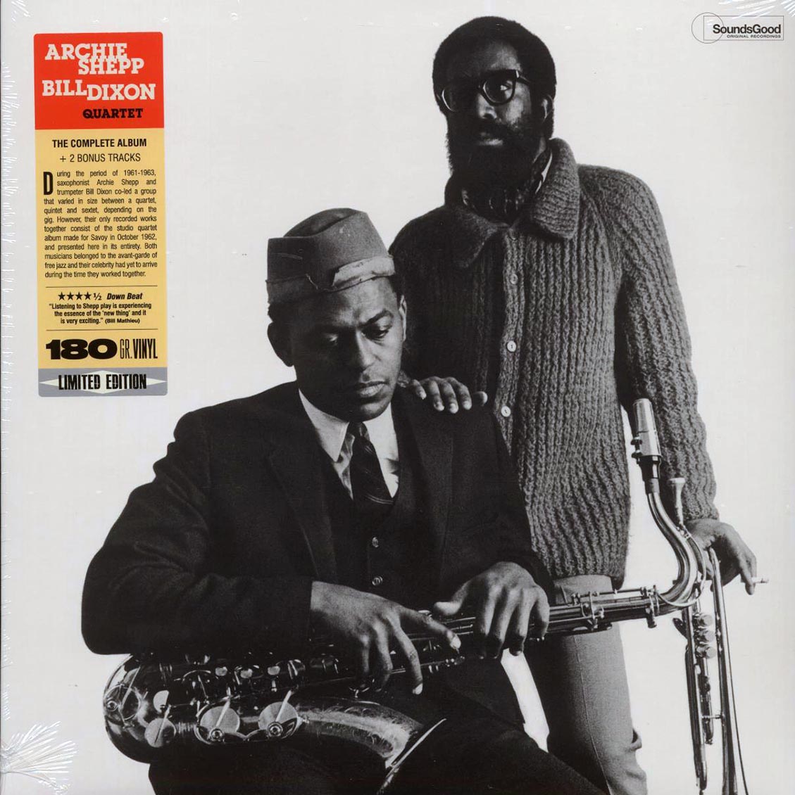Archie Shepp-Bill Dixon Quartet - Archie Shepp-Bill Dixon Quartet (+2 bonus tracks) (mono) (ltd. ed.) (180g) [New Vinyl Record LP]