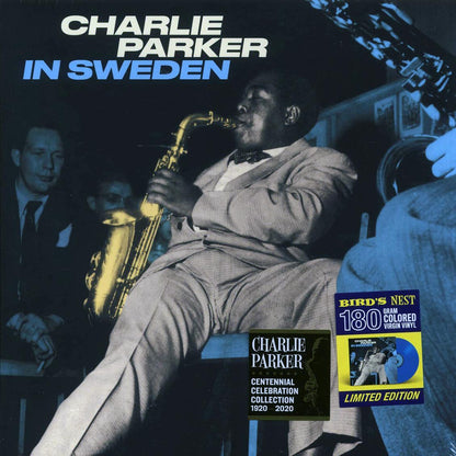 Charlie Parker - In Sweden (+2 bonus tracks) (ltd. ed.) (180g) (blue vinyl) [New Vinyl Record LP]