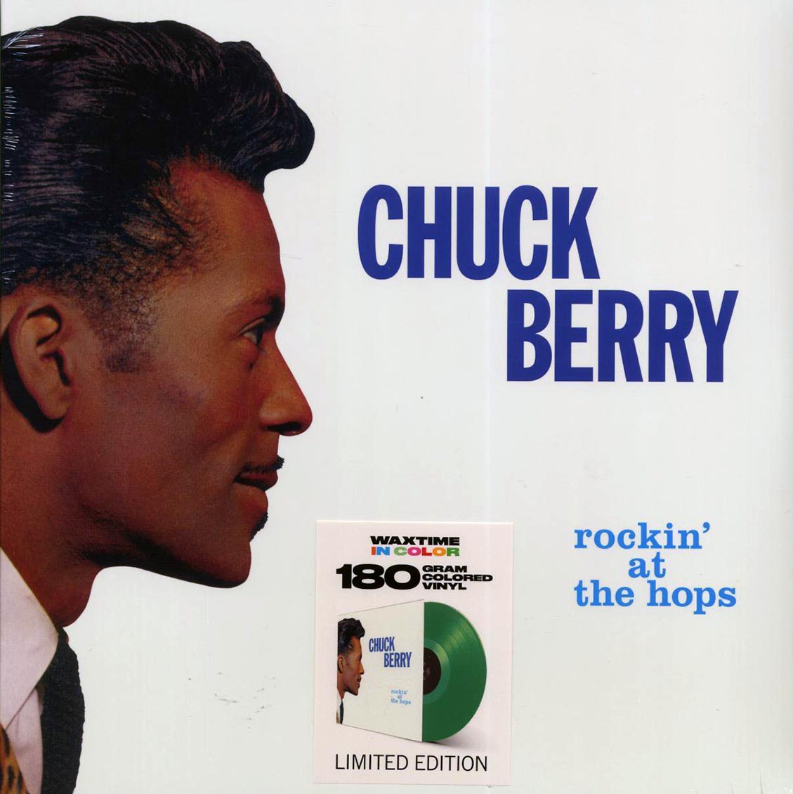 Chuck Berry - Rockin' At The Hops (+4 bonus tracks) (ltd. ed.) (180g) (green vinyl) [New Vinyl Record LP]