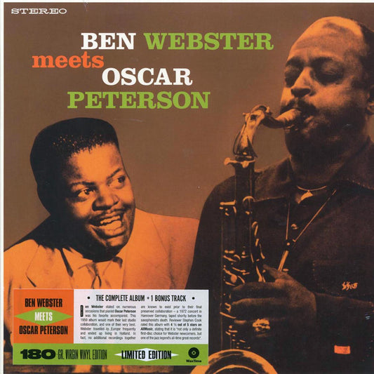 Ben Webster, Oscar Peterson - Ben Webster Meets Oscar Peterson (+bonus track) (ltd. ed.) (180g) [B] [New Vinyl Record LP]