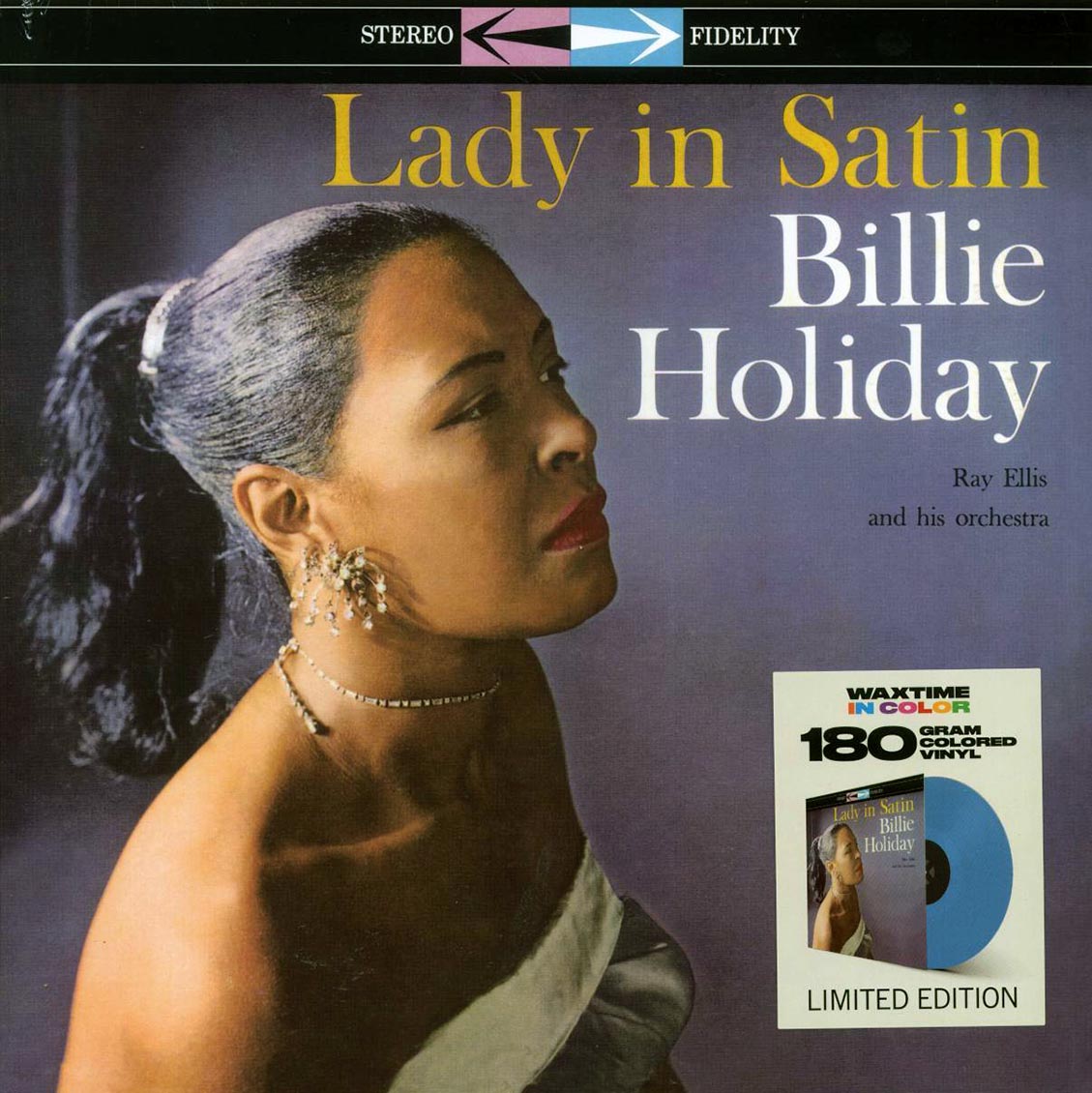 Billie Holiday - Lady In Satin (ltd. ed.) (180g) (blue vinyl) [New Vinyl Record LP]