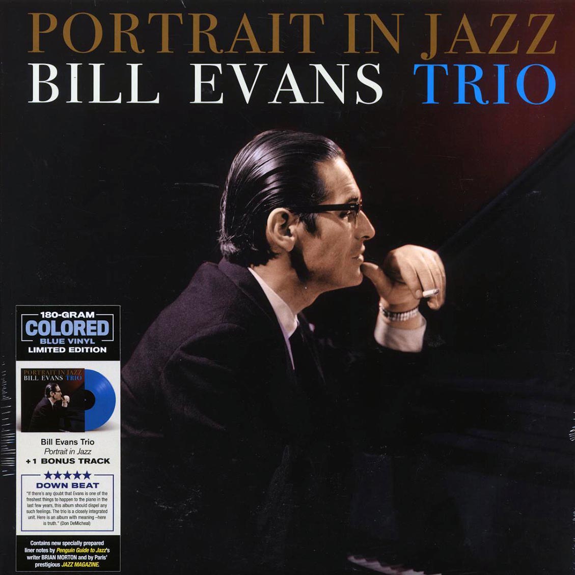 Bill Evans Trio - Portrait In Jazz (+bonus track) (ltd. ed.) (180g) (blue vinyl) [New Vinyl Record LP]