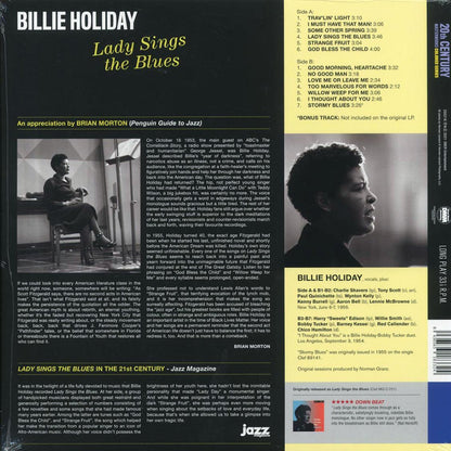 Billie Holiday - Lady Sings The Blues (+bonus track) (ltd. ed.) (180g) (blue vinyl) [New Vinyl LP]