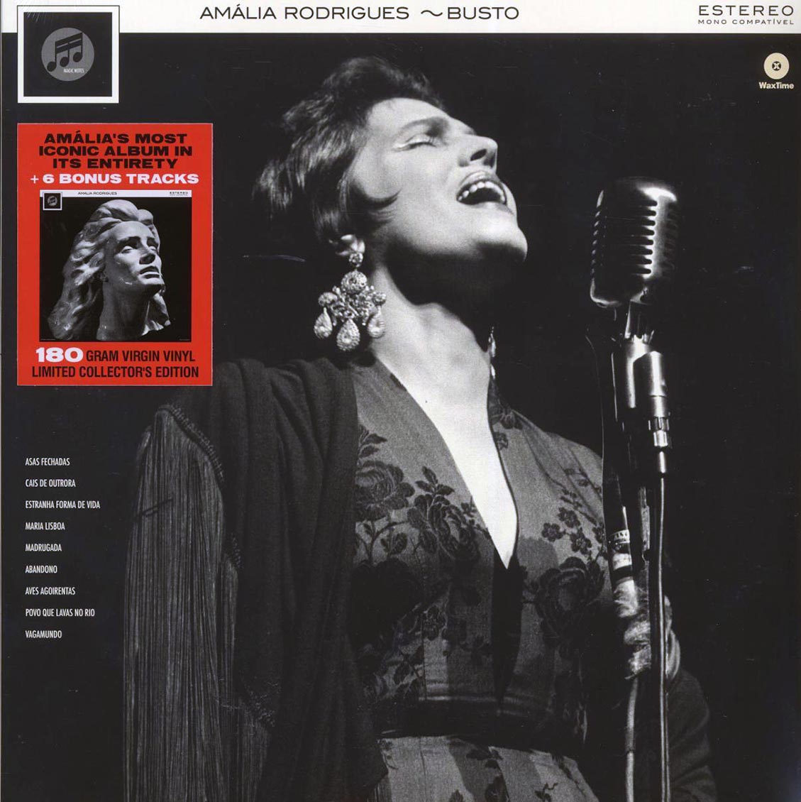 Amalia Rodrigues - Busto (+6 bonus tracks) (ltd. ed.) (180g) [New Vinyl Record LP]