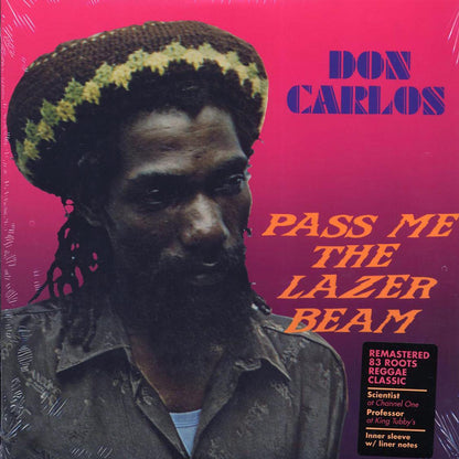 Don Carlos - Pass Me The Lazer Beam [New Vinyl Record LP]