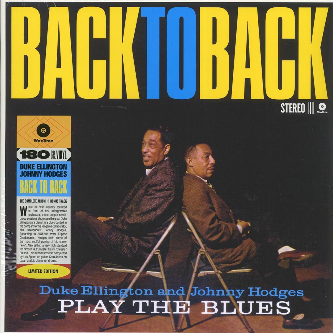 Duke Ellington, Johnny Hodges - Back To Back (+bonus track) (ltd. ed.) (180g) [New Vinyl Record LP]
