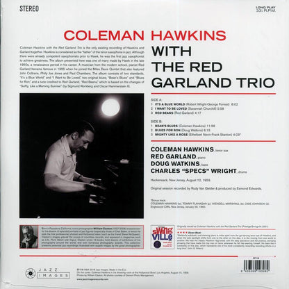 Coleman Hawkins, Red Garland Trio - Coleman Hawkins With The Red Garland Trio (+bonus track) (ltd. ed.) (180g) [New Vinyl LP]