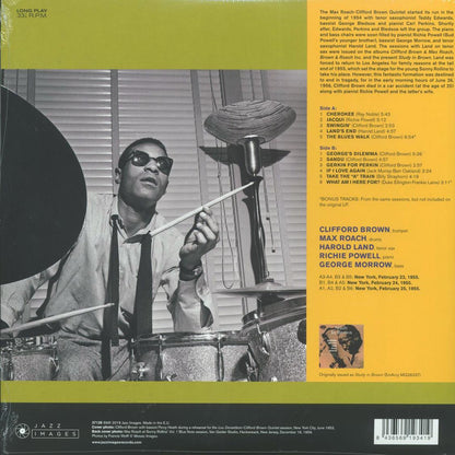 Clifford Brown, Max Roach - Study in Brown (+2 bonus tracks) (ltd. ed.) (180g) [New Vinyl LP]