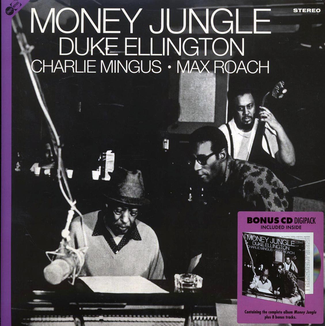 Duke Ellington, Charlie Mingus, Max Roach - Money Jungle (+8 bonus tracks) (ltd. ed.) (180g) (incl. CD) [New Vinyl Record LP]