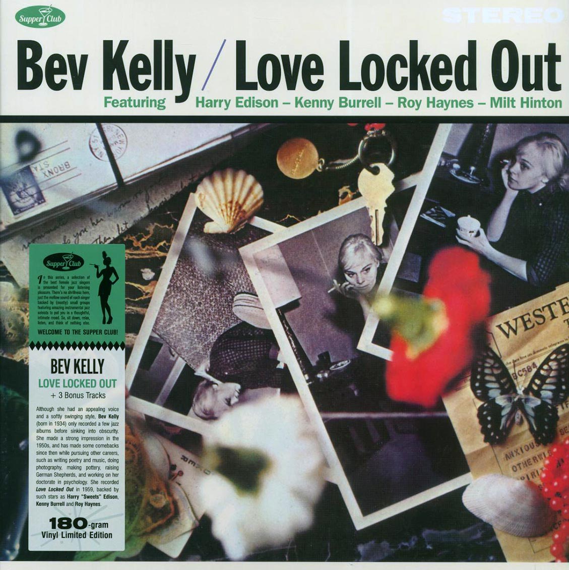 Bev Kelly - Love Locked Out (+3 bonus tracks) (ltd. ed.) (180g) [New Vinyl Record LP]