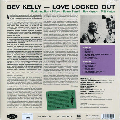 Bev Kelly - Love Locked Out (+3 bonus tracks) (ltd. ed.) (180g) [New Vinyl LP]