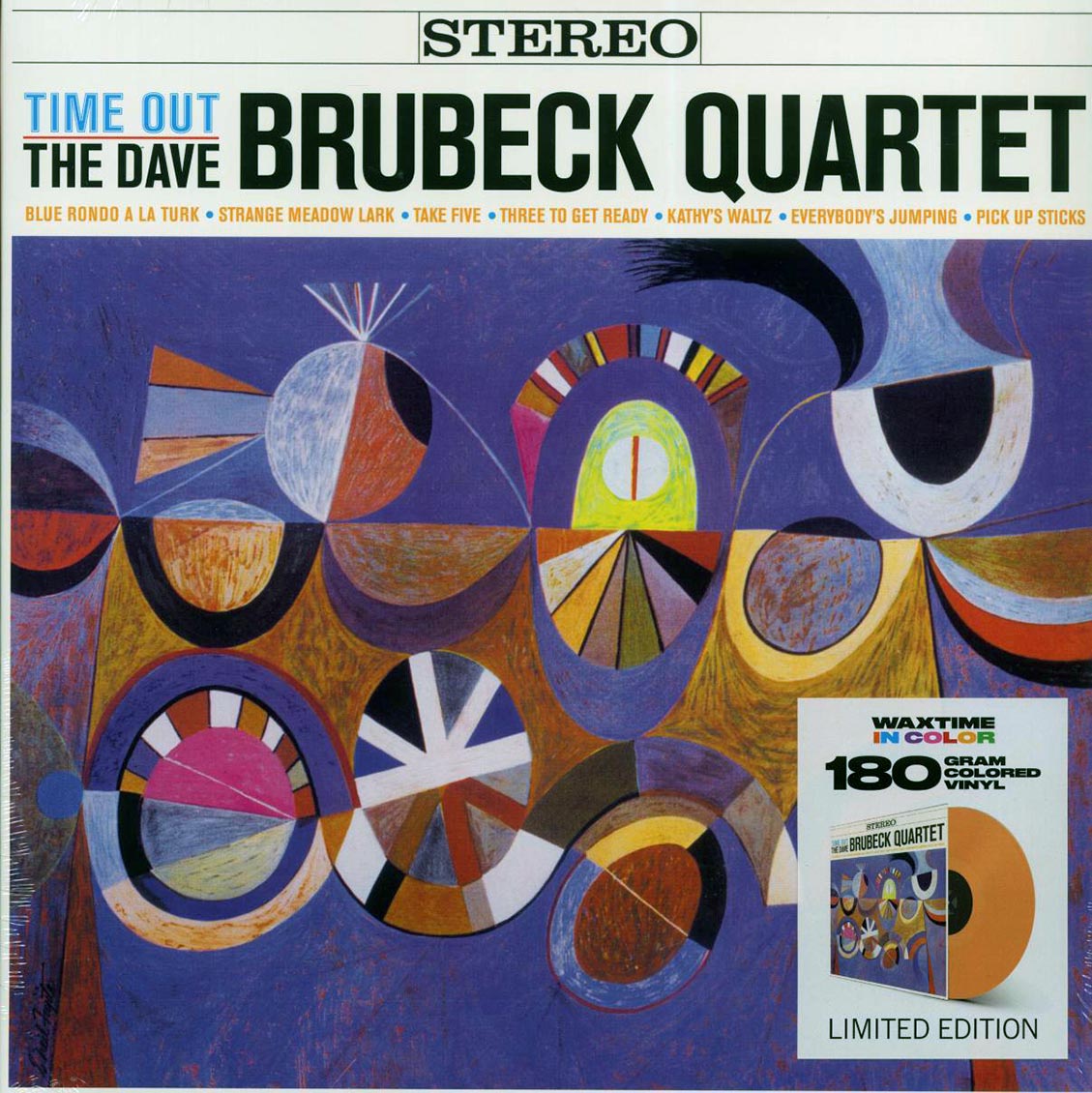 Dave Brubeck Quartet - Time Out (+bonus track) (ltd. ed.) (180g) (orange vinyl) [New Vinyl Record LP]