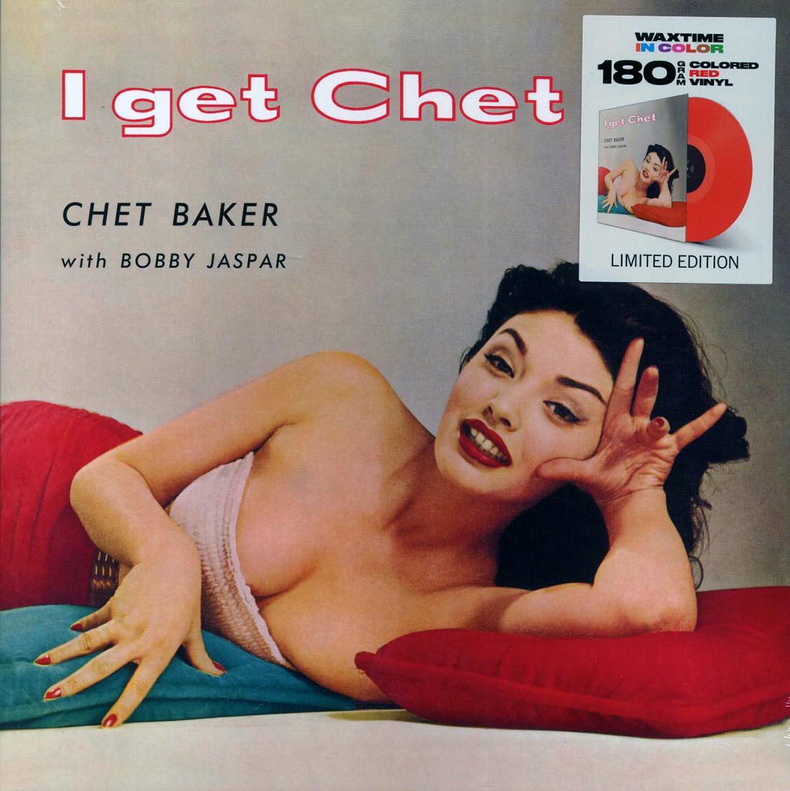 Chet Baker, Bobby Jaspar - I Get Chet (+bonus track) (ltd. ed.) (180g) (red vinyl) [New Vinyl Record LP]