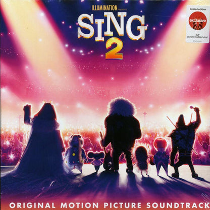 Elton John, Billie Eilish, U2, Halsey, Etc. - Sing 2: Original Motion Picture Soundtrack (ltd. ed.) (2xLP) (purple marble) [New Vinyl LP]