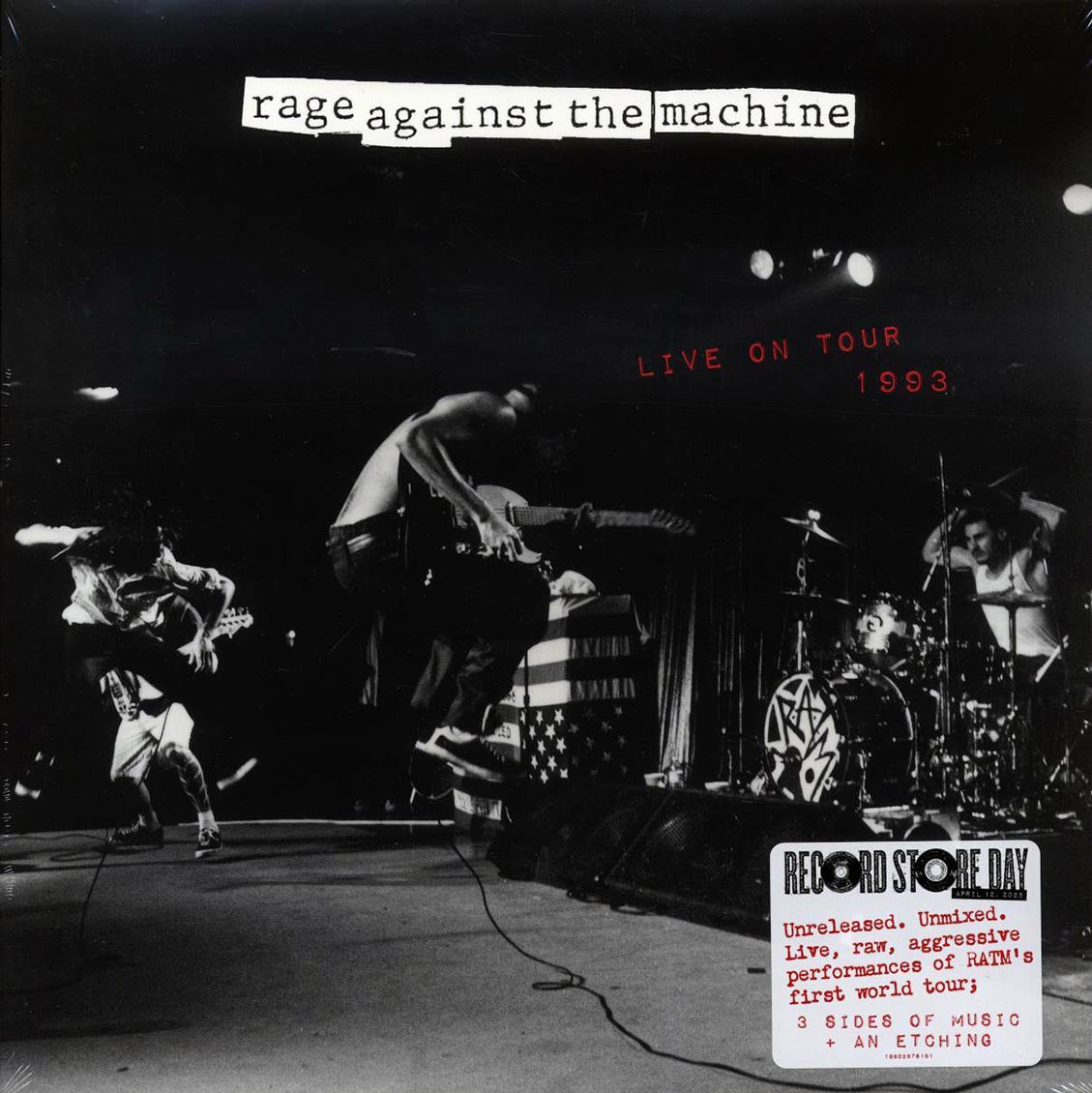 Rage Against The Machine - Live On Tour 1993 (RSD 2025) (ltd. ed.) (2xLP) [New Vinyl Record LP]