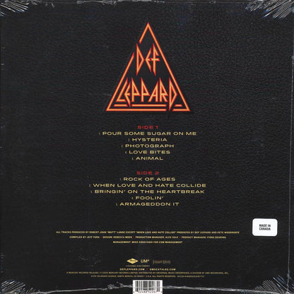Def Leppard - Greatest Hits (orange/yellow vinyl) [New Vinyl LP]