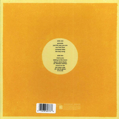 Bruno Mars - Doo-Wops & Hooligans (ltd. ed.) (yellow vinyl) [New Vinyl LP]