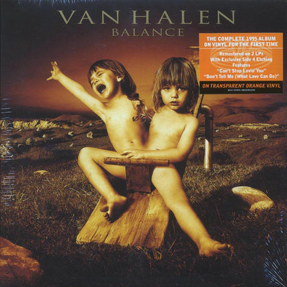Van Halen - Balance (2xLP) (remastered) (expanded edition) (orange vinyl) [New Vinyl LP]