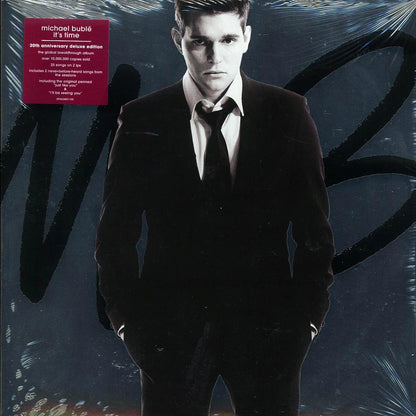 Michael Buble - It's Time (20th Anniv. Ed.) (+2 bonus tracks) (2xLP) (deluxe edition) (silver vinyl) [New Vinyl LP]