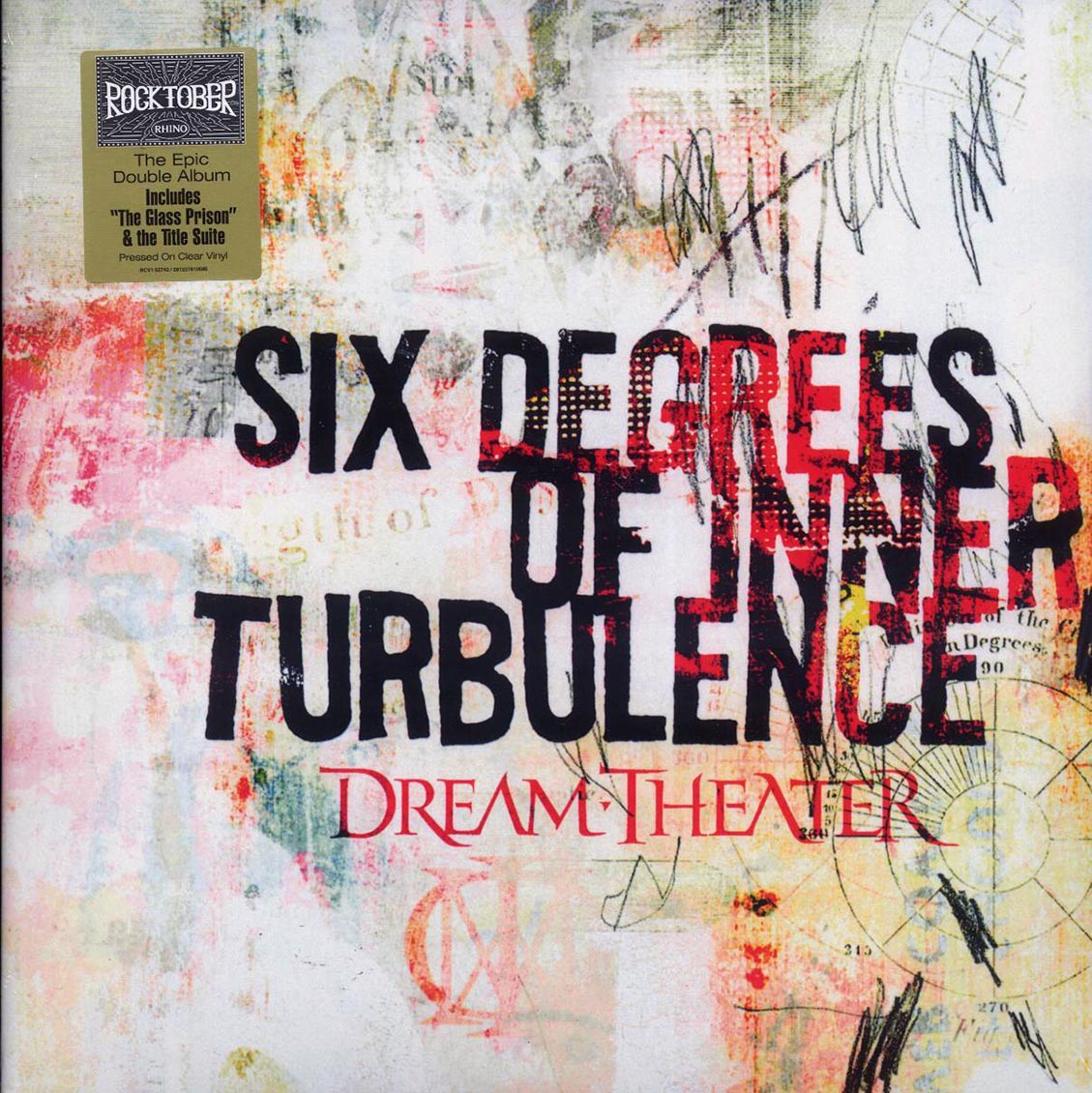 Dream Theater - Six Degrees Of Inner Turbulence (+bonus tracks) (ltd. ed.) (2xLP) (clear vinyl) [New Vinyl Record LP]