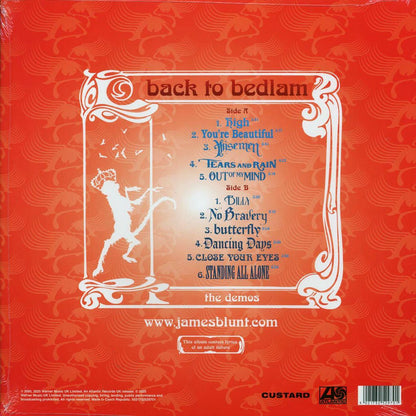 James Blunt - Back To Bedlam: The Demos (RSD 2025) (ltd. ed.) (red vinyl) [New Vinyl LP]