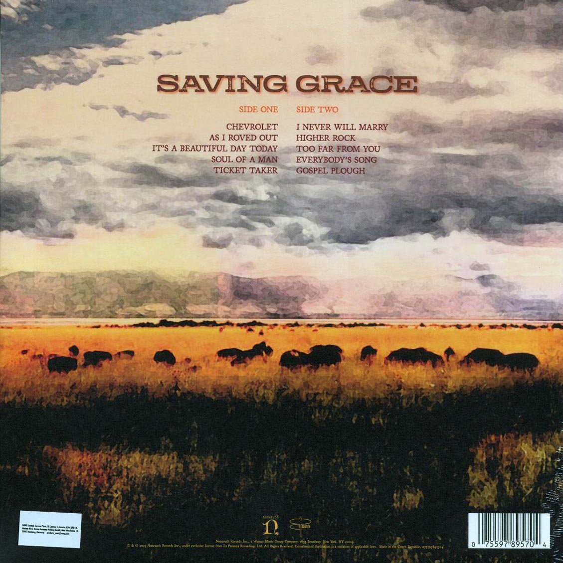Robert Plant, Suzi Dian - Saving Grace [New Vinyl LP]