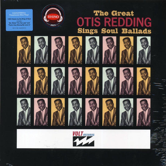 Otis Redding - The Great Otis Redding Sings Soul Ballads (mono) (ltd. ed.) (blue vinyl) [New Vinyl Record LP]