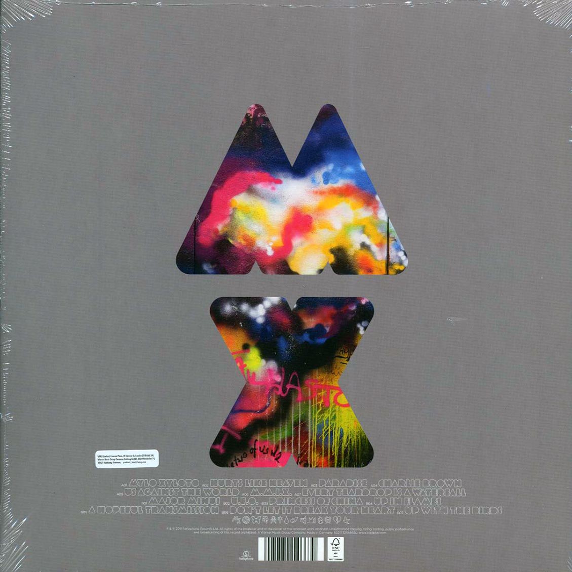 Coldplay - Mylo Xyloto (mono) (clear vinyl) [New Vinyl LP]