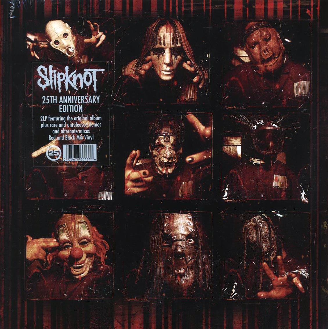 Slipknot - Slipknot (25th Anniv. Ed.) (+13 bonus tracks) (ltd. ed.) (2xLP) (red/black vinyl) (deluxe edition) [New Vinyl Record LP]