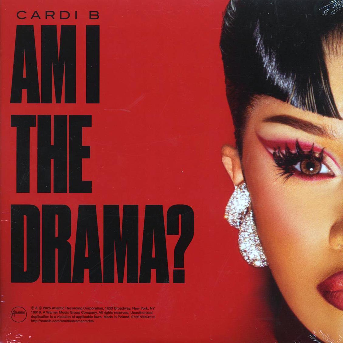 Cardi B - Am I The Drama? (ltd. ed.) (2xLP) (red vinyl) [New Vinyl LP]