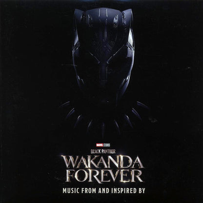 Rihanna, Burna Boy, Tems, Future, Etc. - Music From And Inspired By Black Panther: Wakanda Forever (2xLP) (black ice vinyl) [New Vinyl LP]