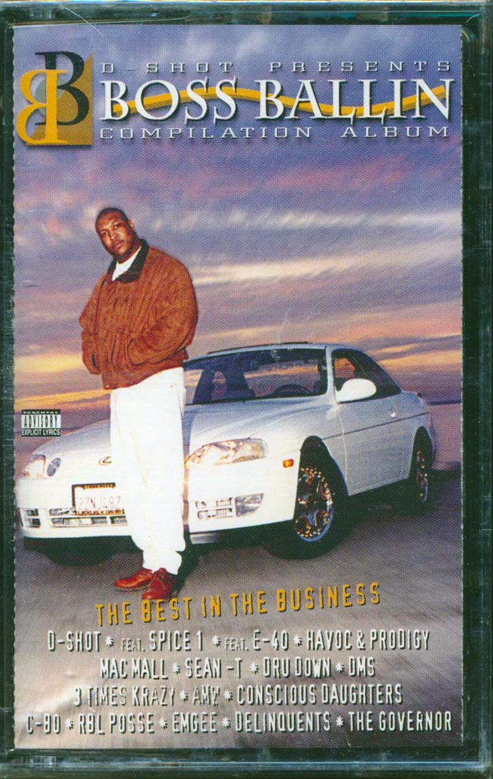 D-Shot - Boss Ballin Compilation Album [New Cassette]
